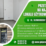 Przetarg ustny – ul. Słowackiego 15 (19,81 m2)